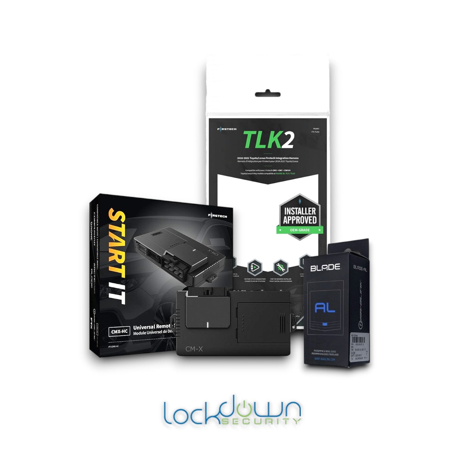 Compustar TLK2-CMX-BLADEAL Plug and Play Remote Starter