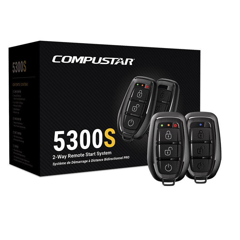 Compustar CS5300-S Remote Starter, 2-Way LED, 3000 Foot Range ✨