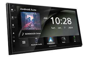 Kenwood DMX40S Multimedia Receiver, 6.8", Wired AA & CP, Maestro, 3.7 Volt RCA