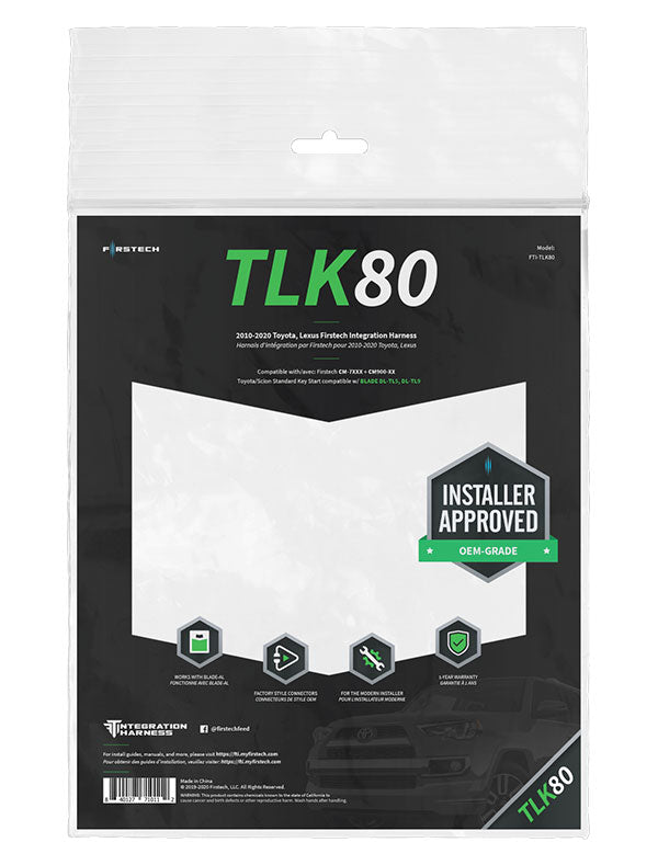 Firstech FTI-TLK80 Plug and Play T-Harness