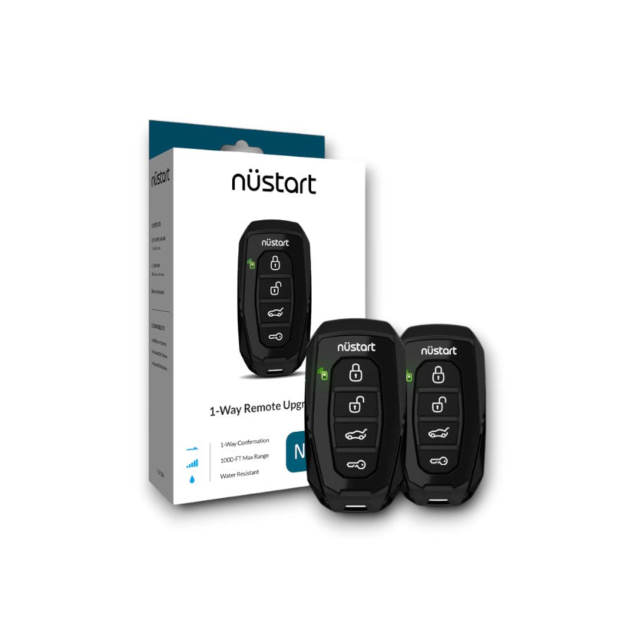 NuStart NU7104 Key Fob Kit, 1-Way, 1500 Foot Range