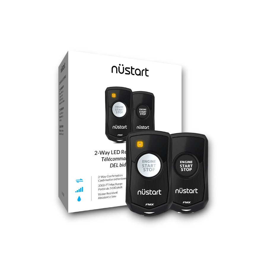 NuStart NU7501 Key Fob Kit, 2-Way, 3000 Foot Range
