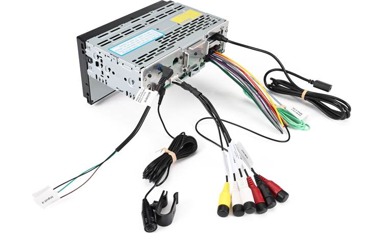 Sony XAV-AX3700 Multimedia Receiver, 6.95", Apple CarPlay, iDatalink Maestro compatibility, sound customization and more.