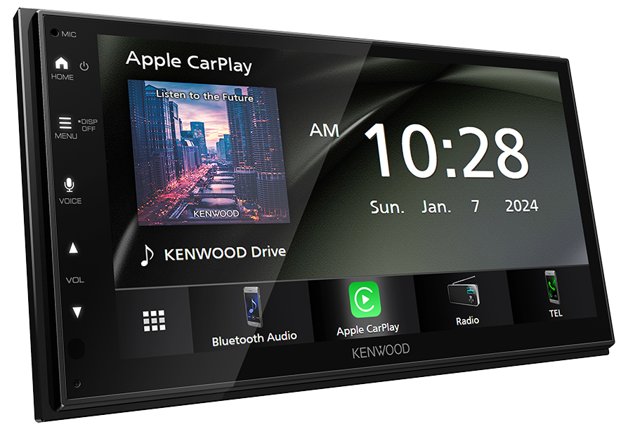 Kenwood DMX50S Multimedia Receiver, 6.8", Wireless AA & CP, Maestro, 3.7 Volt RCA