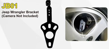 Rydeen JB01 - Jeep Spare Tire Bracket - Lockdown Security