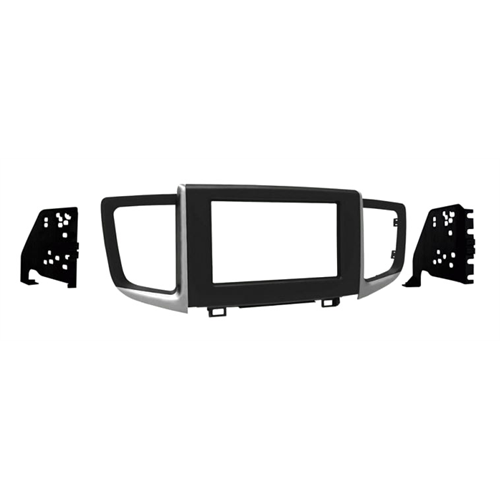Metra 95-7811B 2016 - 2020 Honda Ridgeline and 2016 - 2018 Honda Pilot Double DIN Dash Kit | Black Colour - Lockdown Security