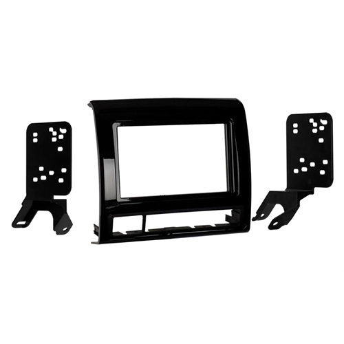 Metra 95-8235CHG 2012-2015 Toyota Tacoma Double DIN Dash Kit | Charcoal High Gloss - Lockdown Security