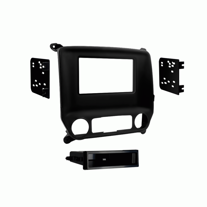 Metra 99-3014G 2014 - 2018 Chevrolet Silverado/GMC Sierra Single and Double DIN Dash Kit - Lockdown Security