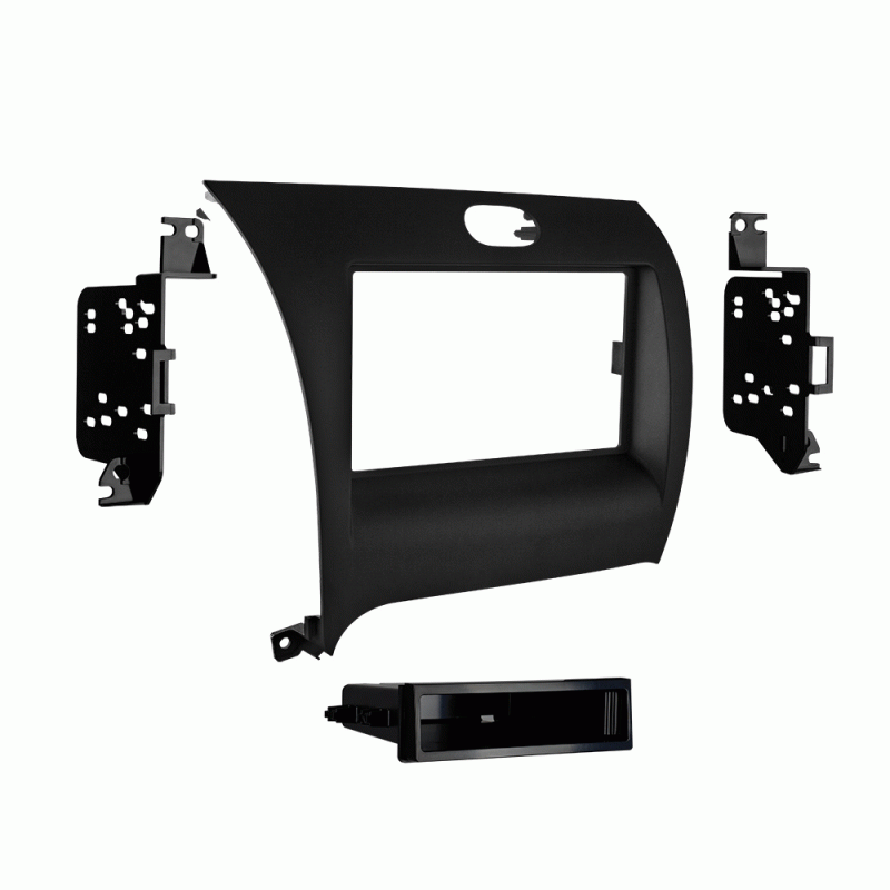 Metra 99-7356B Kia Forte 2014 - Up Single and Double Din Dash Kit - Lockdown Security