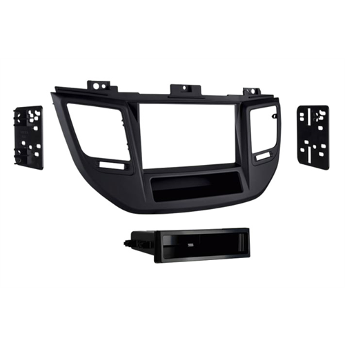Metra 99-7369B 2016 - Up Hyundai Tucson Single and Double DIN Dash Kit - Lockdown Security