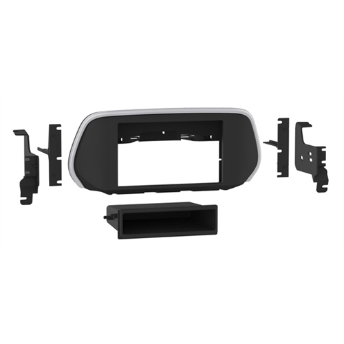 Metra 99-7396 2019 - Up Hyundai Santa Fe Modular Double DIN Dash Kit - Lockdown Security