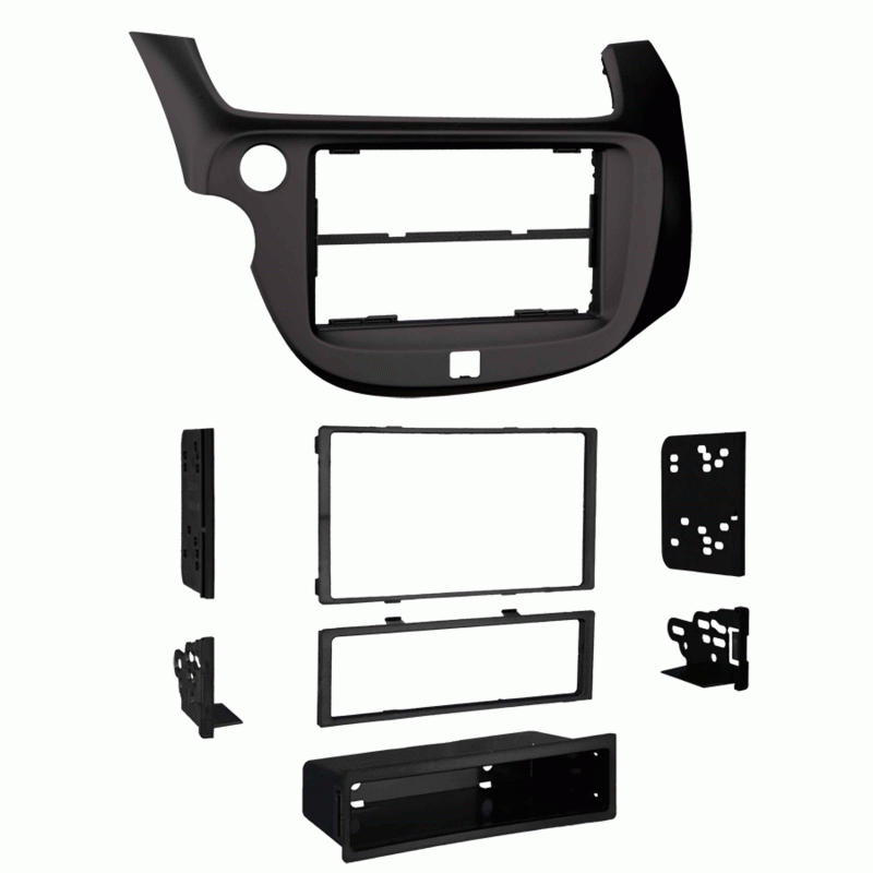 Metra 99-7877B 2009 - 2013 Honda Fit Single and Double DIN Dash Kit - Lockdown Security