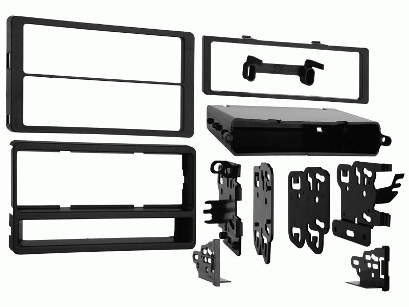 Metra 99-8205 2003-2008 Toyota Matrix & Pontiac Vibe Single/Double DIN Dash Kit - Lockdown Security