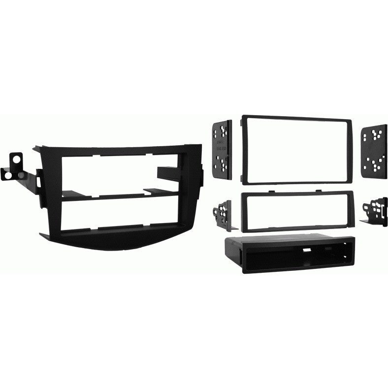 Metra 99-8217 2006-2012 Toyota Rav4 Double and Single DIN Dash Kit - Lockdown Security