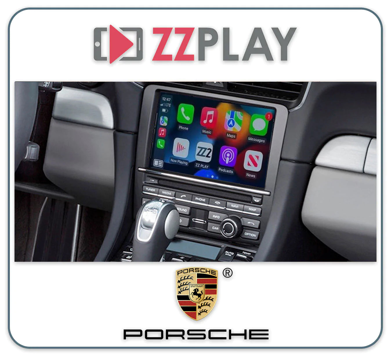 ZZ-2 IT3-PCM31A Wireless CarPlay and Android Auto Interface - Lockdown Security