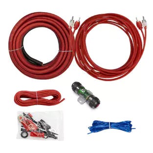 Raptor R3A4 4 Gauge Amplifier Installation Kit, CCA Wire - Lockdown Security