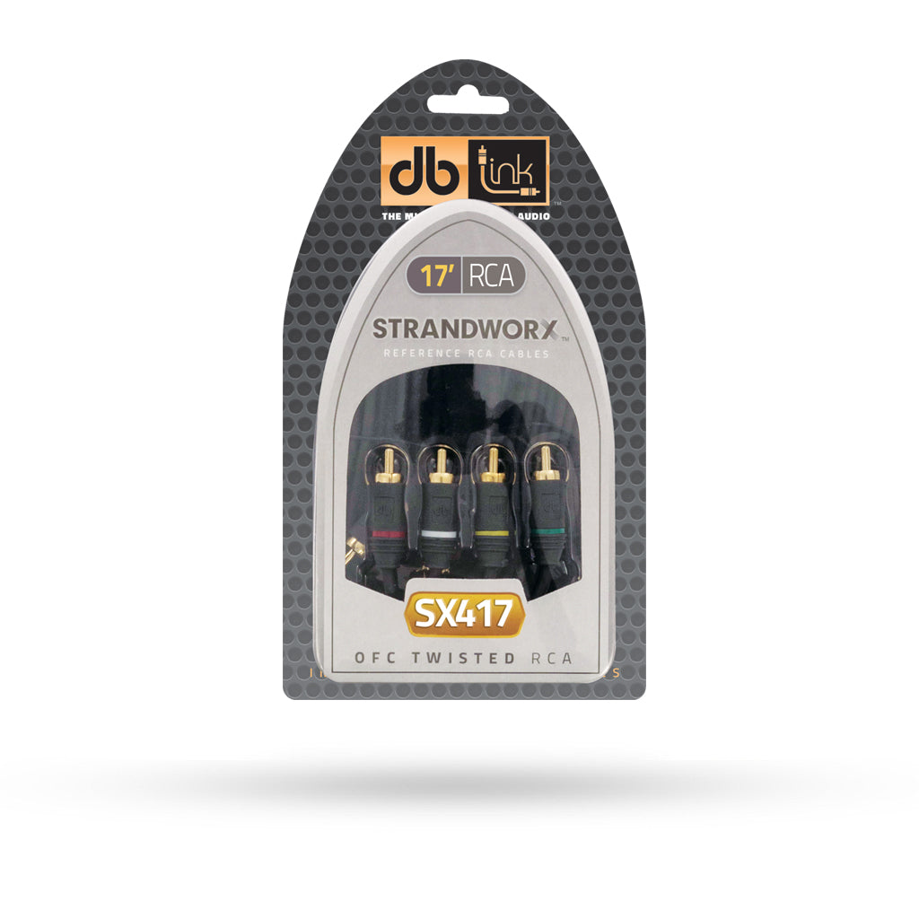 db Link SX417 17 Foot 4 Channel RCA Cable - Lockdown Security