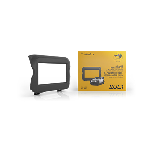 iDatalink Maestro KIT-WJL1 2018-Up Jeep Wrangler JL Double DIN Dash Kit - Lockdown Security