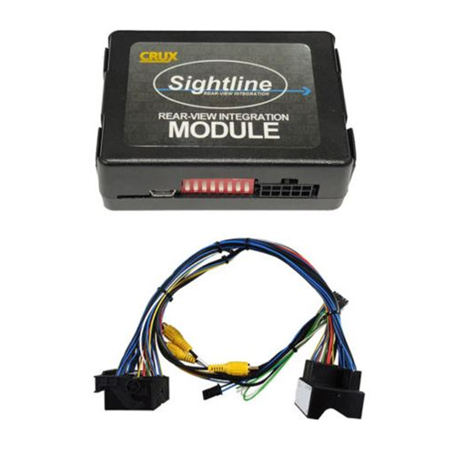 Crux PCM-3F Porsche OEM Screen Interface for Rear and Front Camera - Lockdown Security