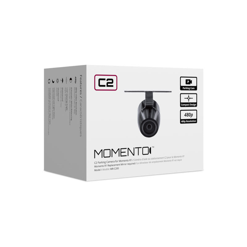 Momento C2 Flush Mount or Bracket Mount Camera | MR-C200 | Backup or Front View Camera - Lockdown Security