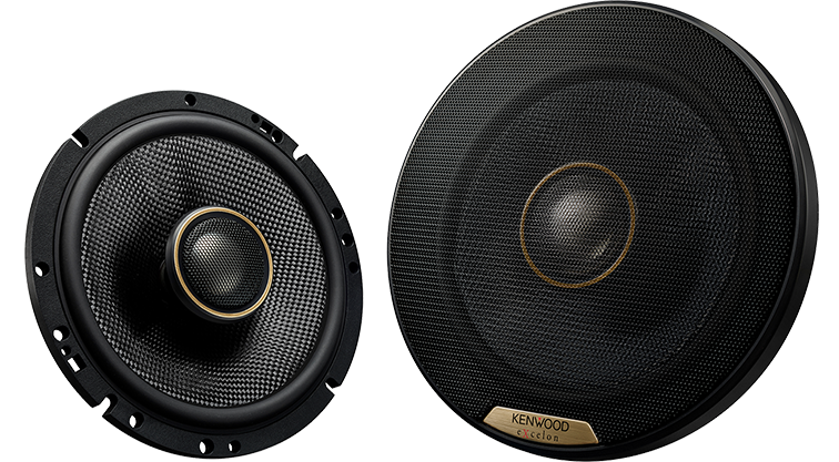 Kenwood Excelon XR-1701 6.5" Hi-Res Audio Certified Coaxial Speakers - Lockdown Security