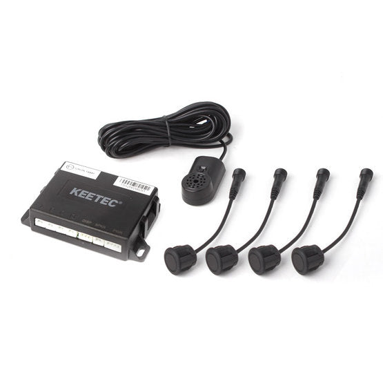 KEETEC BS420 4 Sensor Parking Sensor Kit, Dual Purpose Front or Rear Use