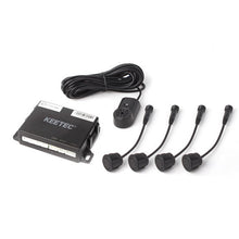KEETEC BS420 4 Sensor Parking Sensor Kit, Dual Purpose Front or Rear Use
