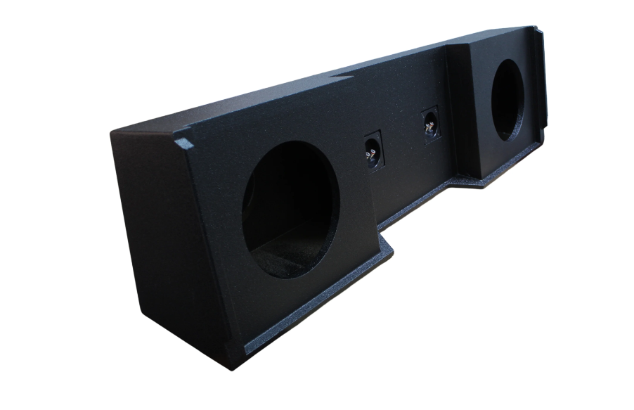 KING BOXES AK-GMC35-10 Chevrolet Silverado/GMC Sierra 1999-2006 Subwoofer Box, Fits Dual 10", Sealed Enclosure