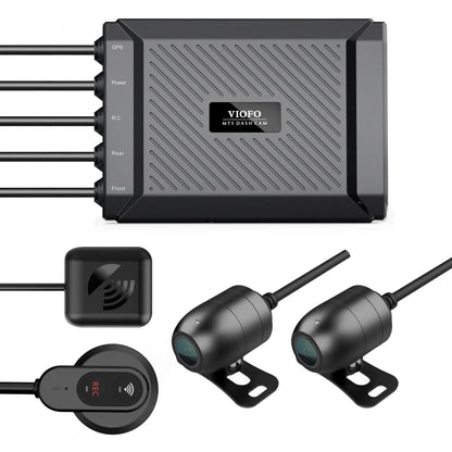 Viofo MT1 Motorsport Front & Rear Dash Camera, 1080p + 1080p @ 30fps, 32GB, WiFi, GPS