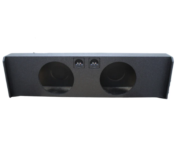 KING BOXES AK-FORD0912 Ford F150 2009-2022, Ford F250 and F350 2017-2022 Subwoofer Box, Fits Dual 12", Sealed Enclosure