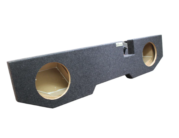 KING BOXES ADG2-10 Dodge RAM 2002-2018 Speaker Box, Fits Dual 10", Sealed Enclosure