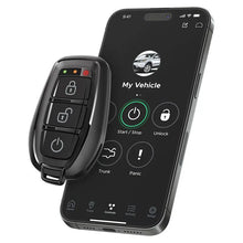 Compustar RFX-2WG17-FM Key Fob Kit, 2-Way LED + Smartphone Control, 3000 Feet Range