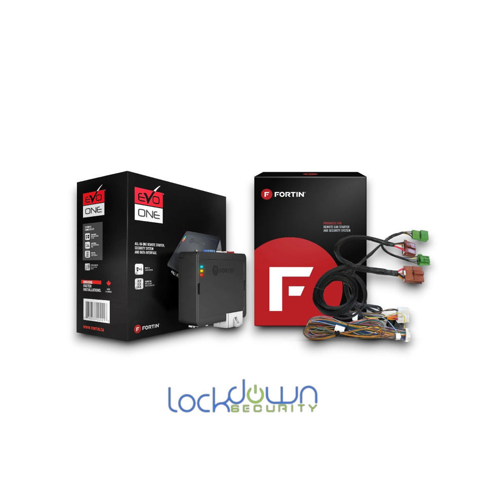 Fortin EVO-ONE Remote Starter with Fortin THARONE-HON1 Plug and Play Harness