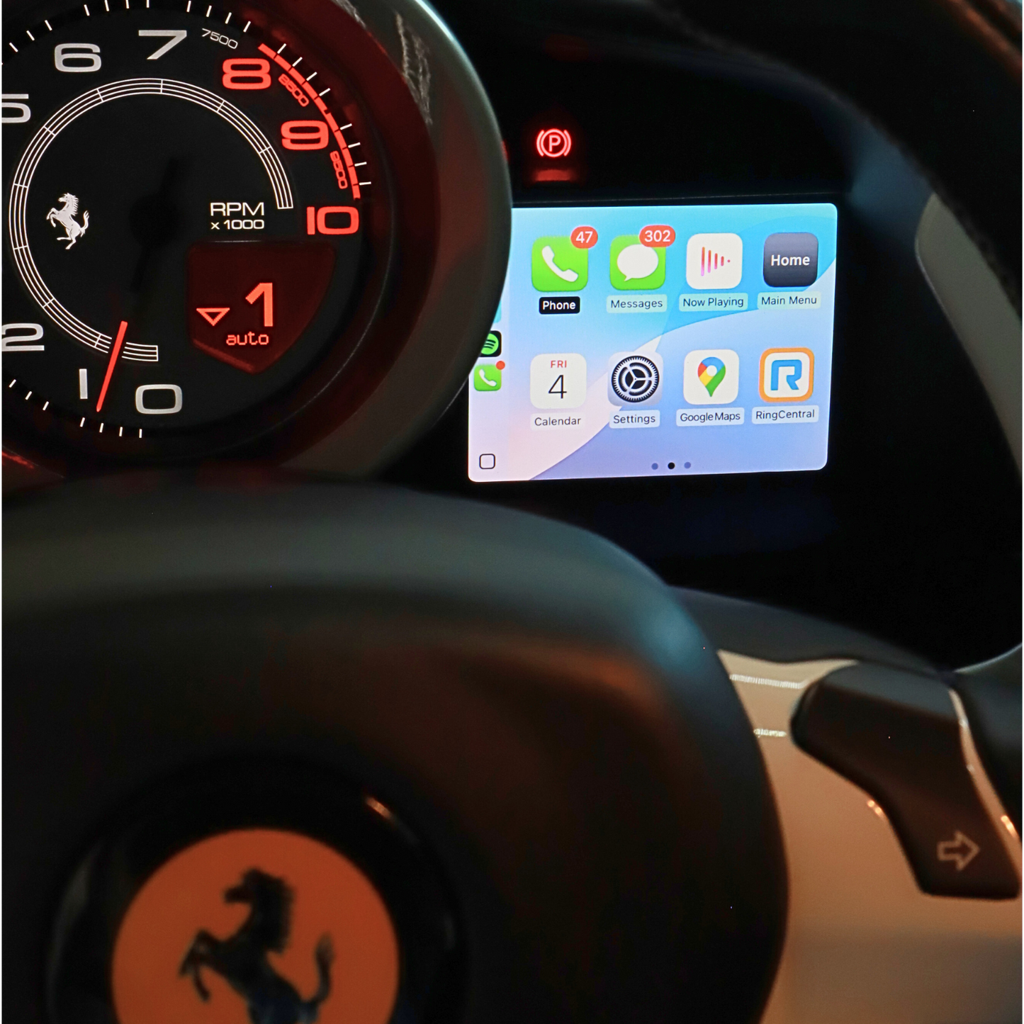LDS RH-F12 Ferrari Wireless CarPlay and Android Auto Interface