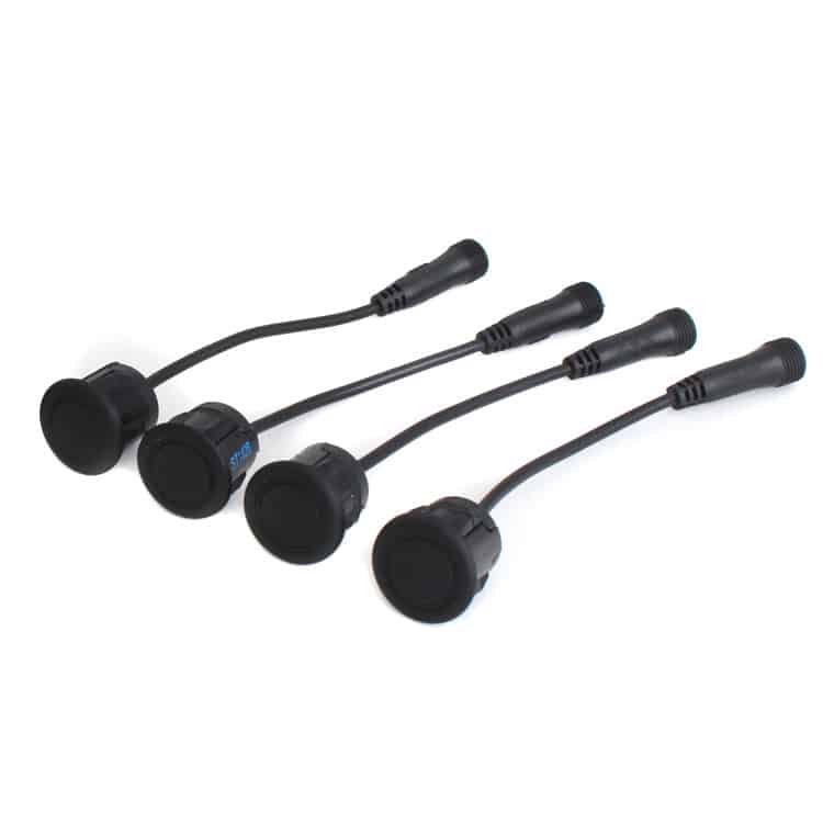 KEETEC BS420LCD 4 Sensor Parking Sensor Kit, Dual Purpose Front or Rear Use