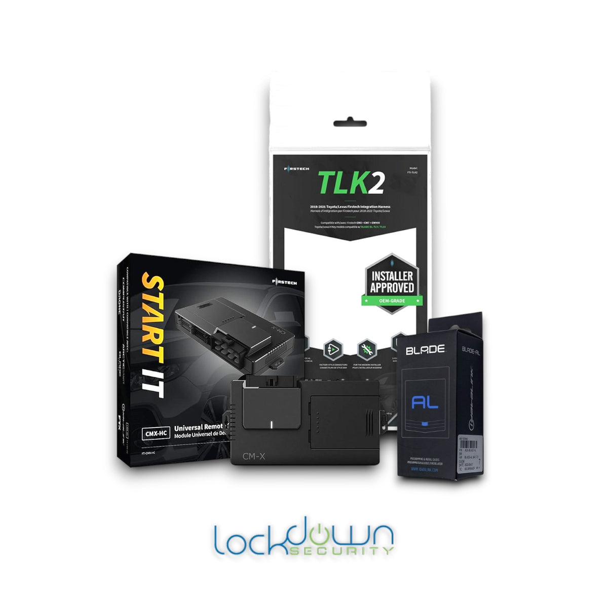 Compustar TLK2-CMX-BLADEAL Plug and Play Remote Starter