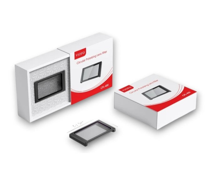 Viofo CPL-400 Anti-Glare Linear Polarizer Filter For VS1 Dash Camera