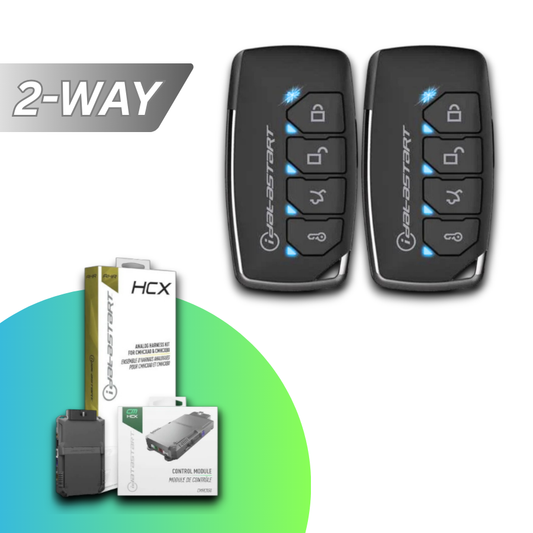 iDatastart HC2352G Remote Starter, 2-Way LED + 2-Way LED, 3000 Foot Range✨⭕