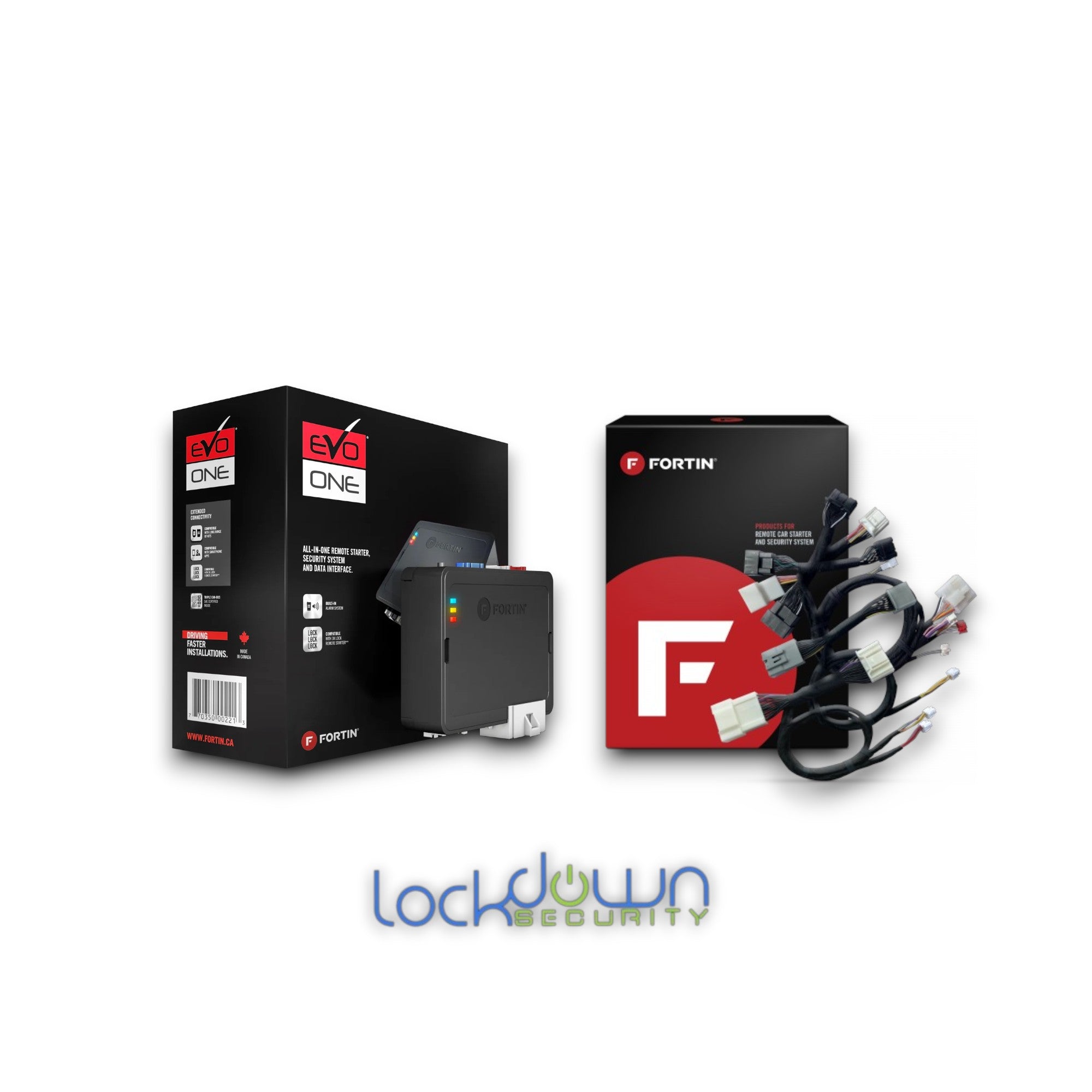 Fortin EVO-ONE Remote Starter with Fortin THARONE-TOY14 Plug and Play Harness ⭕ DECRYPTOR may be Required