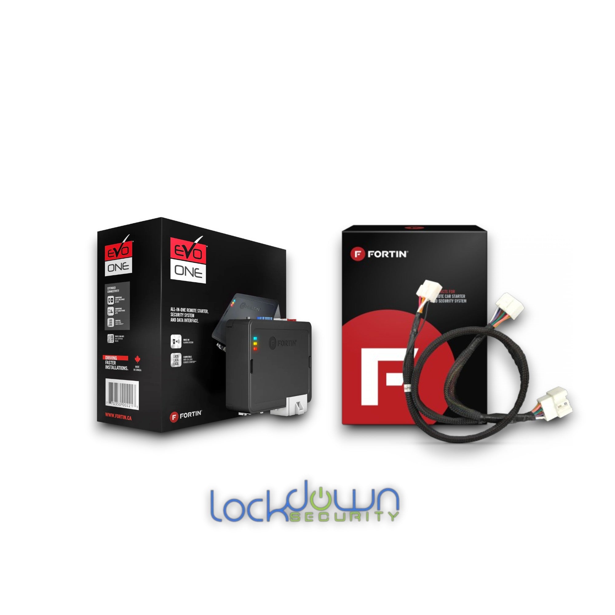 Fortin EVO-ONE Remote Starter with Fortin THARONE-TOY1 Plug and Play Harness ⭕  Key Fob Kit MAY Be Required - CLICK for Details