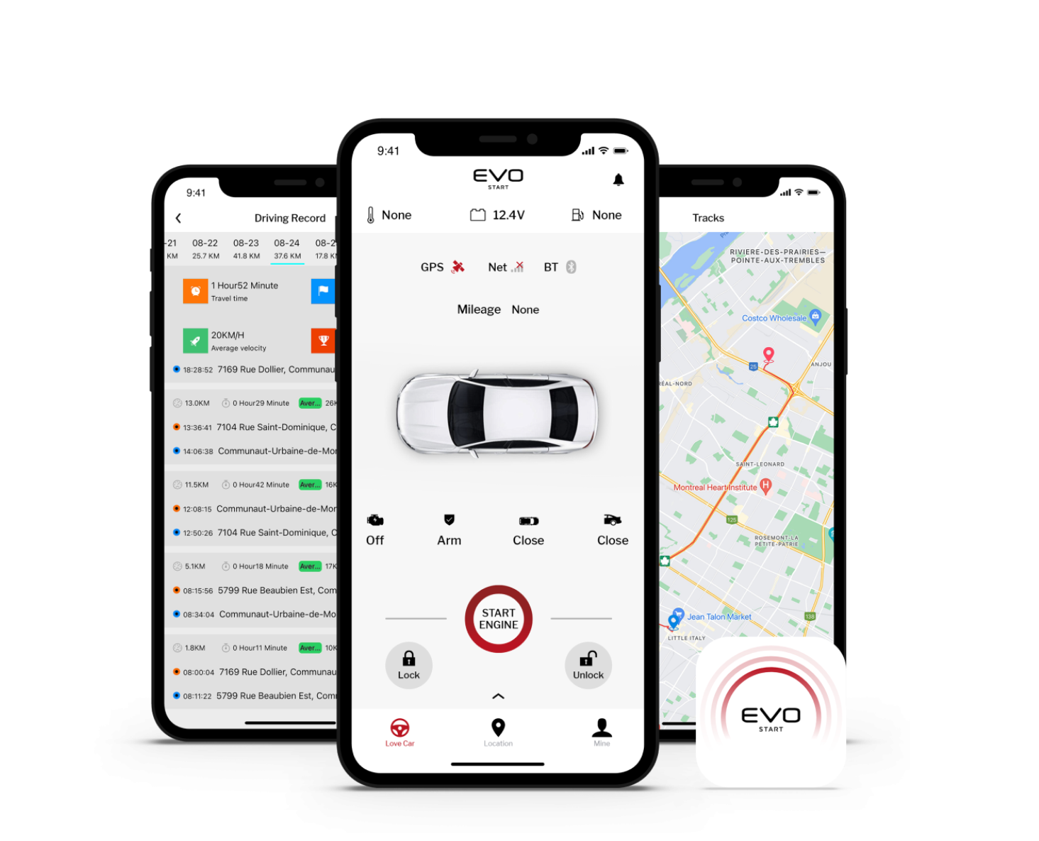 Fortin EVO-START LTE Smartphone Controller with 4G/LTE and GPS - Lockdown Security