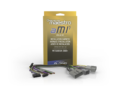 Idatalink Maestro HRN-AR-MI1 AR / DSR1 Mitsubishi Plug & Play T-Harness - Lockdown Security