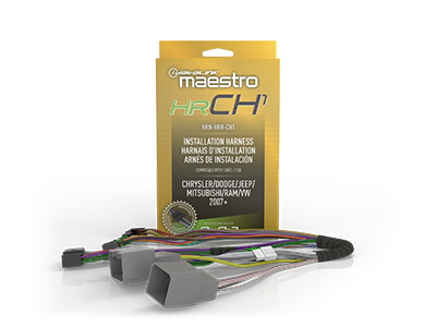 Idatalink Maestro HRN-HRR-CH1 Chrysler/Dodge/Jeep Plug & Play T-Harness - Lockdown Security