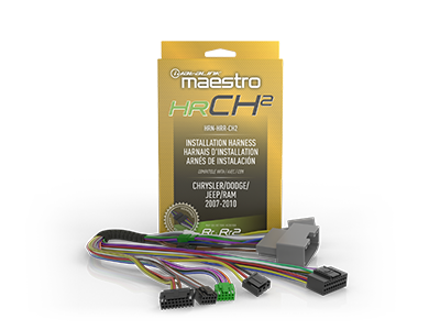 Idatalink Maestro HRN-HRR-CH2 Chrysler/Dodge/Jeep Plug & Play T-Harness - Lockdown Security
