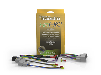 Idatalink Maestro HRN-HRR-HK1 Hyundai/Kia Plug & Play T-Harness - Lockdown Security