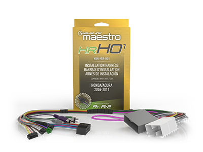 Idatalink Maestro HRN-HRR-HO1 Honda Plug & Play T-Harness - Lockdown Security
