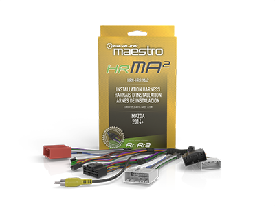 Idatalink Maestro HRN-HRR-MA2 Mazda Plug & Play T-Harness - Lockdown Security