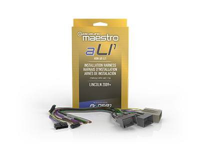 Idatalink Maestro HRN-AR-LI1 AR / DSR1 Lincoln Plug & Play T-Harness - Lockdown Security
