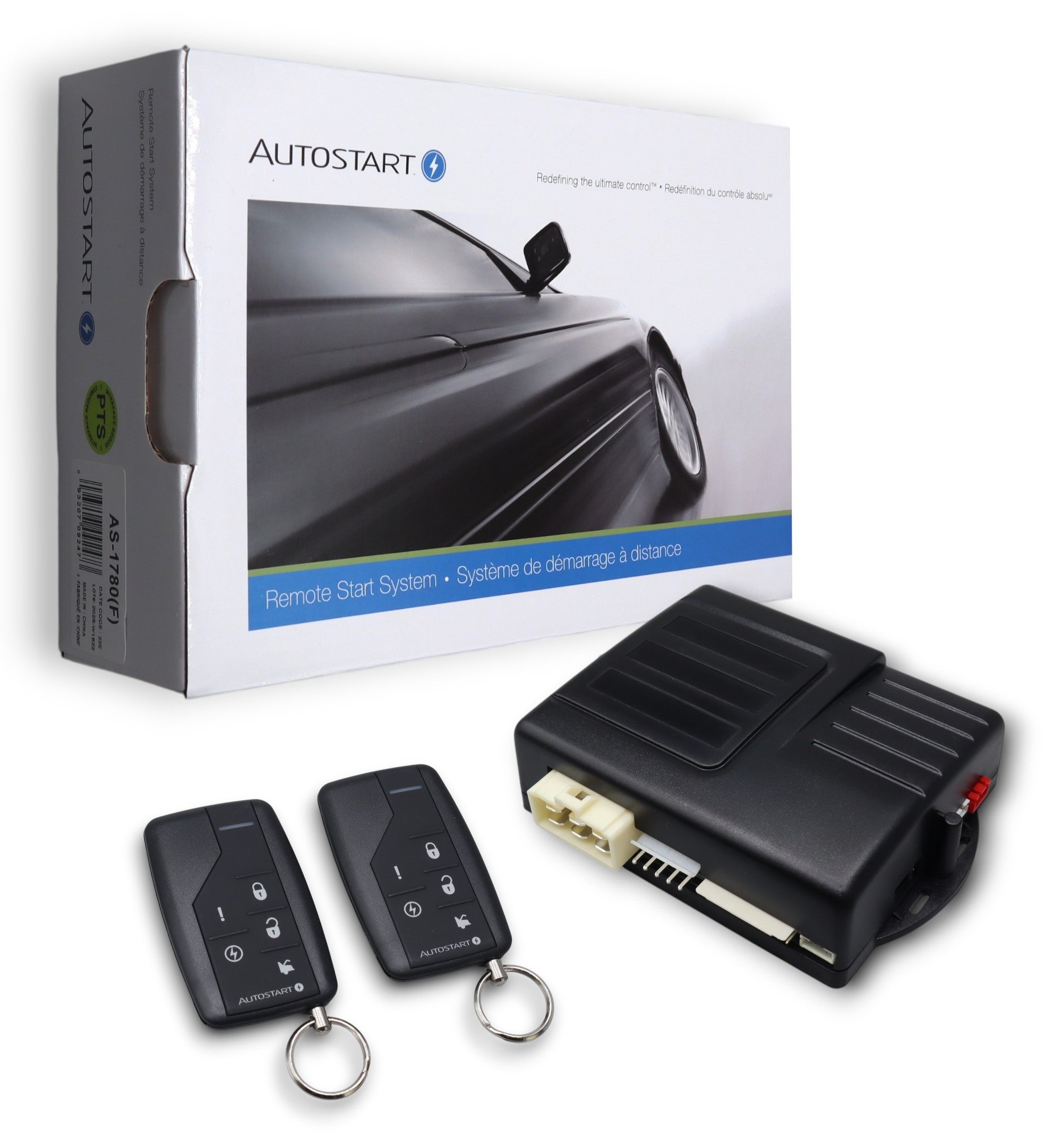 AutoStart AS-1780 1-Way Remote Starter