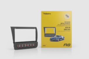 iDatalink Maestro KIT-R8 2008 - 2015 Audi R8 Double DIN Dash Kit - Lockdown Security